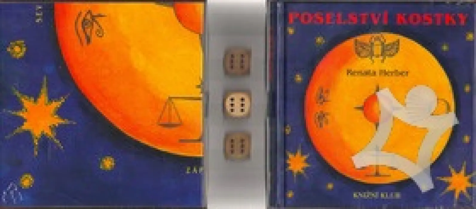 Poselství kostky  /zabalené spolu s kostkami/
